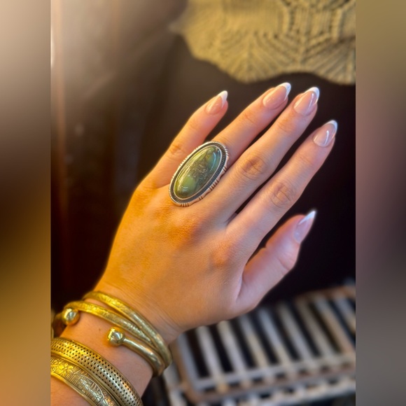Jewelry - Turquoise and Sterling Silver Ring